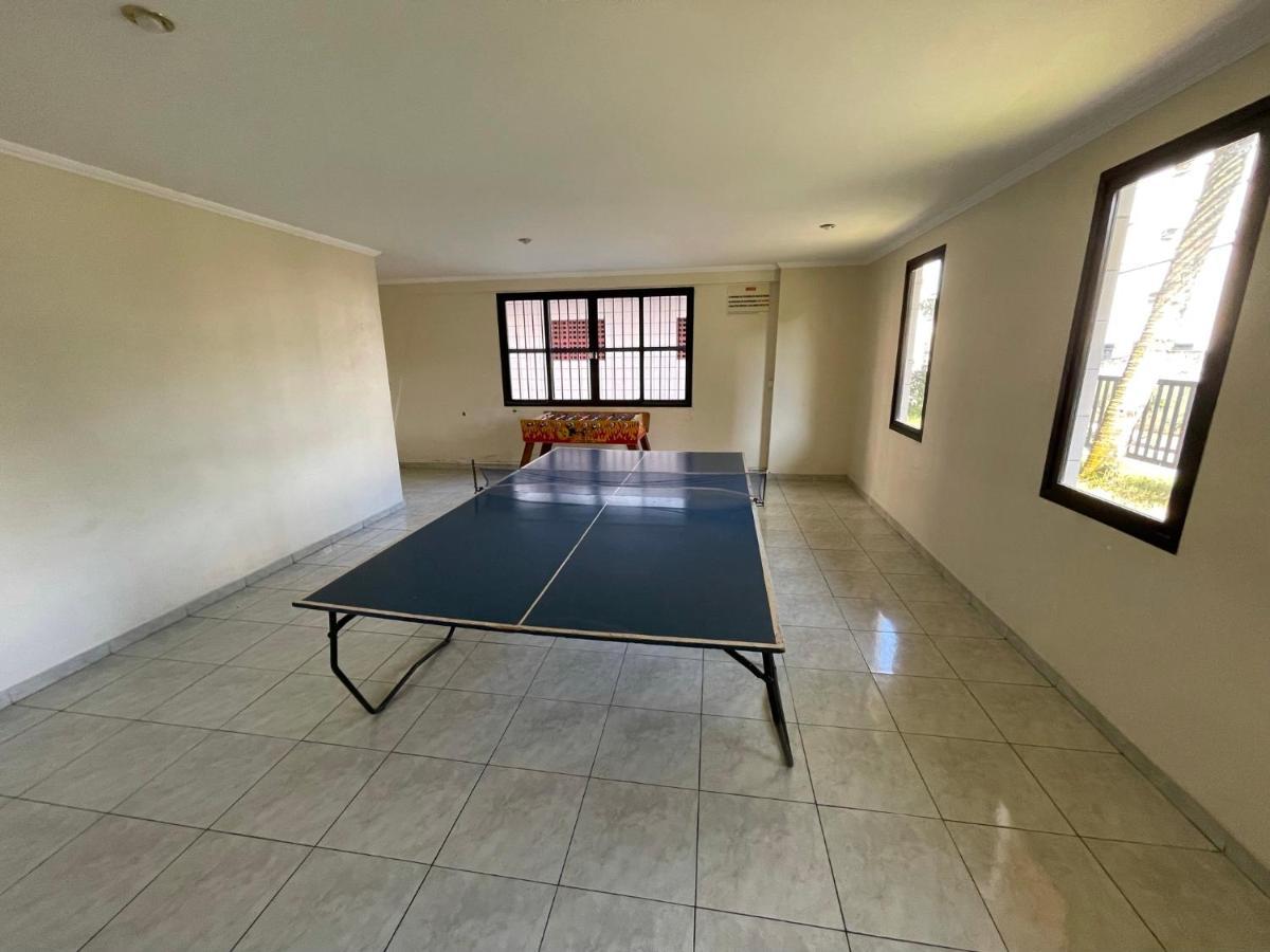 Confortavel Apartamento 1 Dorm Com Piscina E Lazer グァルジャー エクステリア 写真